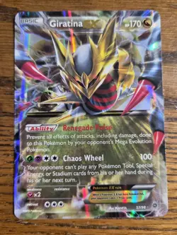Pokemon Ancient Origins Holo GIRATINA EX #57/98 (not played) - Image 1