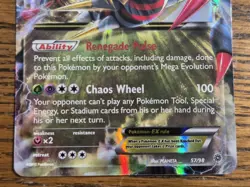 Pokemon Ancient Origins Holo GIRATINA EX #57/98 (not played) - Image 3