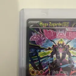 Pokemon TCG Mega Zygarde EX 120/088 POR Full Art Secret Rare Holo ENG. - Image 3