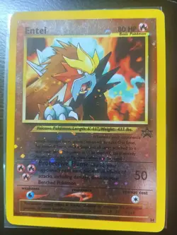Pokemon TCG Entei Wizards Black Star Promos 34 Holo Promo. FAST SHIPPING.💎📈 - Image 1
