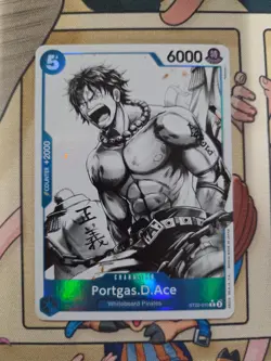 One Piece Portgas.D.Ace (ST22-010) Starter Deck 22: Ace & Newgate alt art foil - Image 1