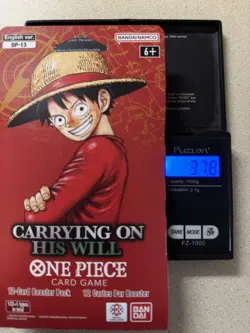 One Piece OP-13 CARRYING ON HIS WILL Sleeved Booster Pack - Heavy - 37.8 g 🔥🔥 - Image 1