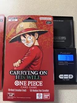 One Piece OP-13 CARRYING ON HIS WILL Sleeved Booster Pack - Heavy - 37.8 g 🔥🔥 - Image 1