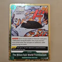 One Piece PRB-01 World Trichiliocosm OP06-038 NM Jolly Roger Foil Holo TCG CCG - Image 1