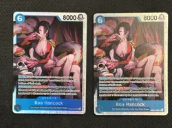 One Piece TCG - Boa Hancock EB03-026 Foil SR - The Heroines Edition Lot Of 2 - Image 1