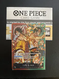 ONE PIECE TCG: (ST-30) Starter Deck EX: Luffy & Ace DECK & GUIDE ONLY SEALED! - Image 1