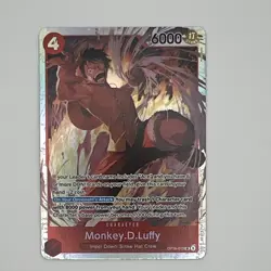 Bandai Monkey D. Luffy OP08-074 Two Legends Alt Art Holo SR ENG 6000 - Image 1