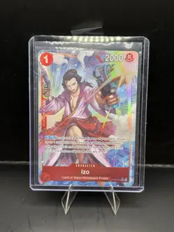 Izo (OP03-003) (Full Art) OP03-003 One Piece Premium Booster -The Best- Rare NM - Image 1