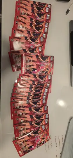 One Piece Heroines EB-03 Lot Of 21 Sleeved Booster Pack English Sealed In Hand - Image 1