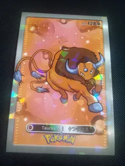 Pokemon 2024 Card Database Cracked Ice Holo Tauros 128 Peru US Seller - Image 1
