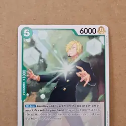 One Piece Sanji (028) (OP09-028/229) OP09 Emperors in the New World NM TCG CCG - Image 2