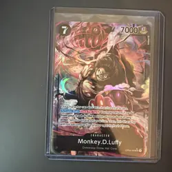 Monkey D. Luffy OP04-090 Kingdoms of Intrigue Alt Art Foil Secret Rare EN - Image 1