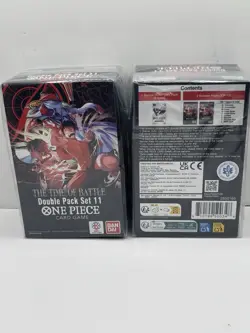 (Lot of 2) One Piece op-16 Double Pack Set Vol 11 Factory Sealed - Image 2