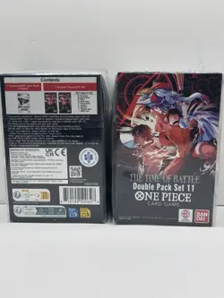 (Lot of 2) One Piece op-16 Double Pack Set Vol 11 Factory Sealed - Image 3
