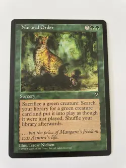 Natural Order [Visions] LP MTG free tracked shipping - Image 1