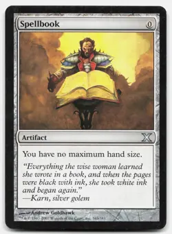 Spellbook - LP Lightly Played - 10E 10th Edition Core Set # 343 - MTG Magic - Image 1