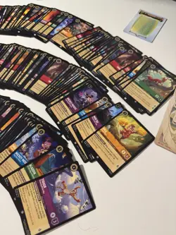 Disney Lorcana Wilds Unknown Opened Trove Box + Common/Uncommon Bulk Card Lot - Image 3