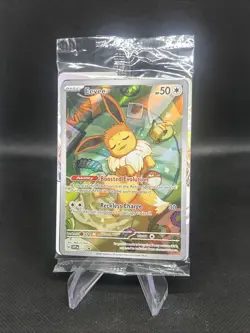 Eevee 173 Sv: Scarlet & Violet Prismatic Evolutions Promo IR Card Holo Sealed - Image 1