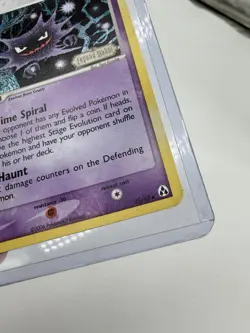 Vintage 2006 Pokemon TCG Haunter EX Legend Maker 35/92 Holo Promo Card RARE - Image 3