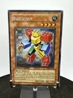 Blockman - DPK-ENSE1 - Secret Rare Yu-Gi-Oh! Promo Card Limited Edition - Image 2