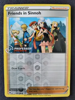 Pokemon Friends in Sinnoh Professor Program Promo Holo 131/159 NM/MINT Card - Image 1