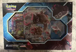 Pokemon TGC Trading Card Game Blastoise VMAX Battle Box - Image 1