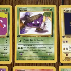 1st edition Team rocket Pokemon Cards 13 card Lot no doubles - Image 4