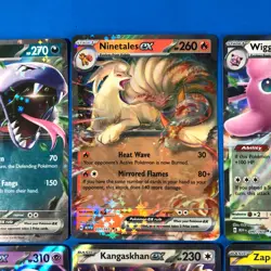 Pokemon 151 TCG - 6 EX Card Lot! Zapdos Alakazam Arbok Double Rare Holo NM - Image 3