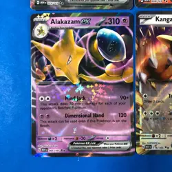 Pokemon 151 TCG - 6 EX Card Lot! Zapdos Alakazam Arbok Double Rare Holo NM - Image 5