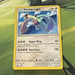 Shining Lugia Black Star Promo SM82 Pokemon Card - Near Mint - Image 1