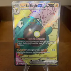 Pokemon TCG Ionos Bellibolt Ex Journey Together English 172/159 - Image 1