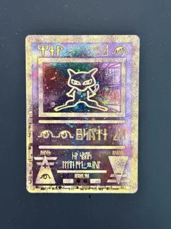 Ancient Mew Holo Promo Pokemon Movie 2000 WOTC Raw MP/LP - Image 1