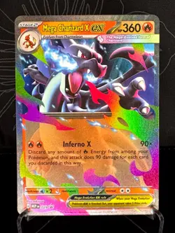 Mega Charizard X Ex Pokemon MEP 029 Black Star Promo Mint/NM #029 - Image 1