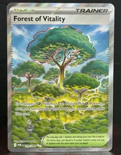 Forest of Vitality 109/088 Pokemon TCG Me03 Perfect Order Full Art Trainer MINT - Image 1