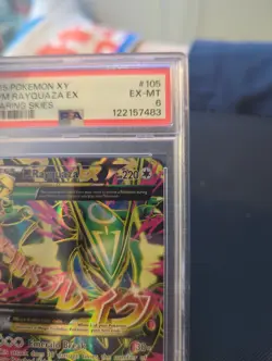 M Rayquaza EX - 105/108 - Full Art Ultra Rare - XY Roaring Skies - PSA 6 - Image 4