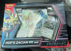 Pokemon TCG Hop’s Zacian ex Box Factory Sealed - Image 1