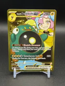 Iono's Bellibolt EX 188/159 Full Art Hyper Rare Journey Together Pokemon TCG - Image 1
