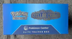Pokemon Stellar Crown Pokemon Center ETB Elite Trainer Box - Empty No Contents - Image 3