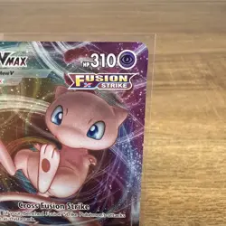 Pokemon TCG Mew VMAX 114/264 Fusion Strike Holo Card Raw NM - Image 3