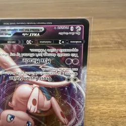 Pokemon TCG Mew VMAX 114/264 Fusion Strike Holo Card Raw NM - Image 5
