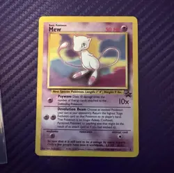 Wizards of the Coast Mew WotC Promo 8/53 non Holo English HP50 Basic 2000 - Image 1