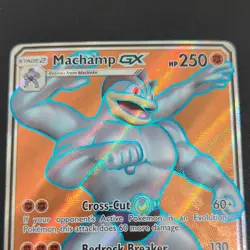 [NM] Machamp GX 135/147 SM Burning Shadows Full Art GX Holo Ultra Rare - Image 2