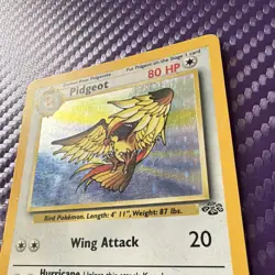 Wizards of the Coast Pidgeot Jungle 8/64 Holo Rare Unlimited English HP80 1999 - Image 2