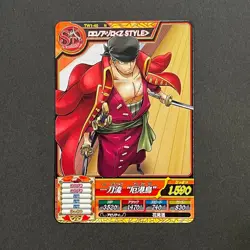 M450 Roronoa Zoro Treasure World Japanese One Piece Berry Match Carddass Card - Image 1