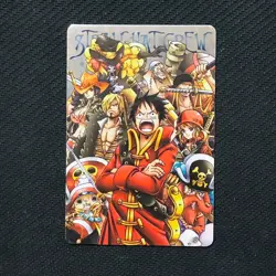 S0767 Straw Hat Crew Holo Japanese One Piece Card Bandai Luffy Nami Robin - Image 1