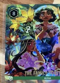 Disney Lorcana Wilds Unknown The Family Scattered Enchanted 231/204 - Image 2