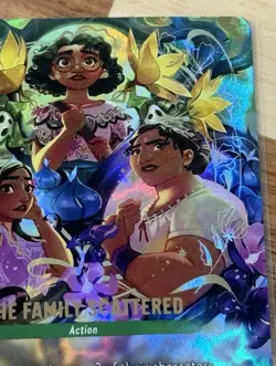 Disney Lorcana Wilds Unknown The Family Scattered Enchanted 231/204 - Image 3