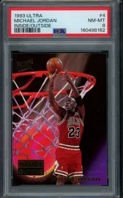 1993-94 Fleer Ultra - Inside Outside Michael Jordan #4 - Image 1