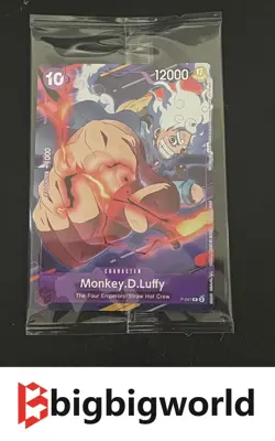 Monkey.D.Luffy (BANDAI CARD GAMES Fest 23-24) P-041 Sealed English Promo Emotion - Image 1
