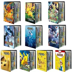 Trading Cards Album 30 Pages 240 Cards Game Binder Book Collection Folder Holder - Image 1